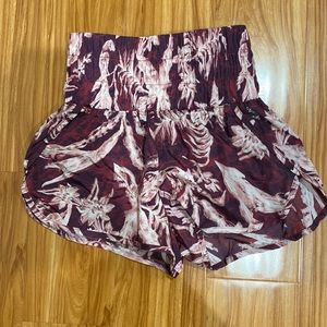 Free people high rise way home shorts